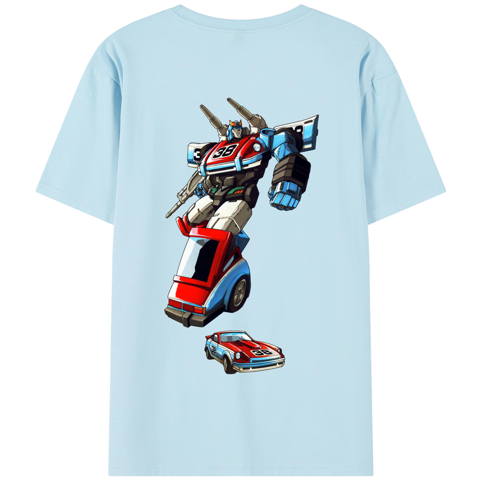 （画像用）  綿100％半袖Tシャツ（背面プリント）